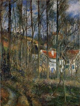 Camille Pissarro : The Cote des Boeurs at l'Hermitage, near Pontoise